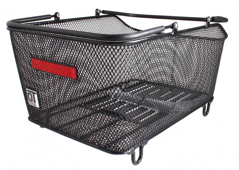 fietsmand Aosta 2.0 achter 33,5 liter zwart