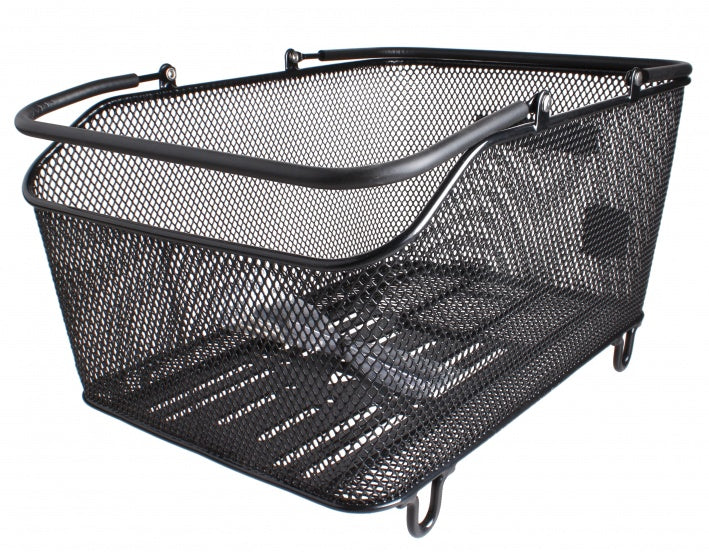 fietsmand Aosta 2.0 achter 33,5 liter zwart