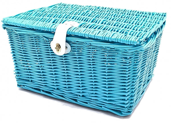 fietsmand medium FB0301B 48 x 36 x 26 cm blauw