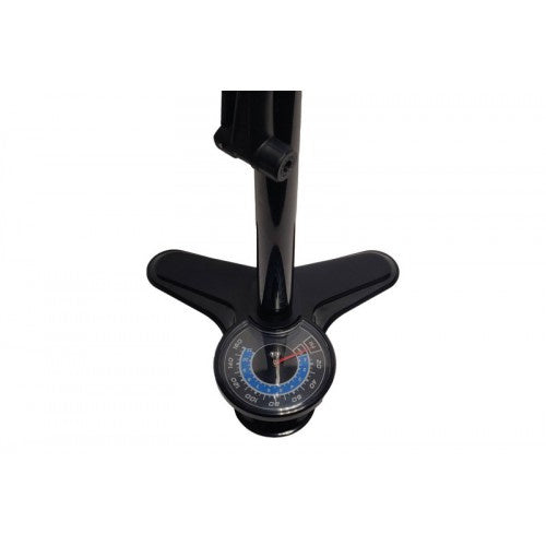 fietspomp met manometer Aragon 11 bar staal