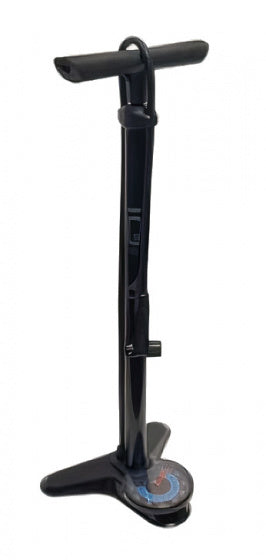 fietspomp met manometer Aragon 11 bar staal