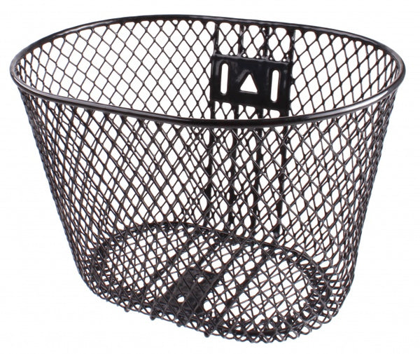 kinderfietsmand voor 16/20 inch 7 liter zwart