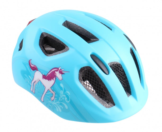kinderhelm Inmold Nova junior 54-58 cm blauw