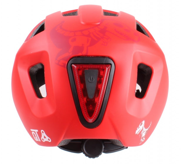 kinderhelm Inmold Nova junior 54-58 cm rood