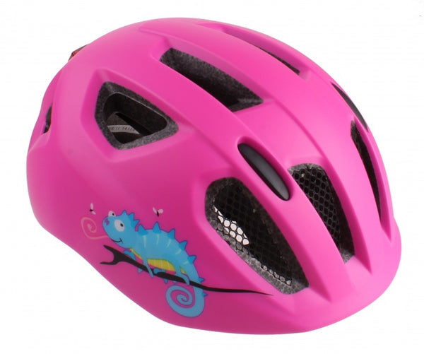 kinderhelm Inmold Nova meisjes 54-58 cm roze