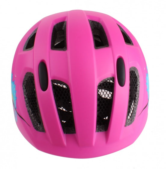 kinderhelm Inmold Nova meisjes 54-58 cm roze
