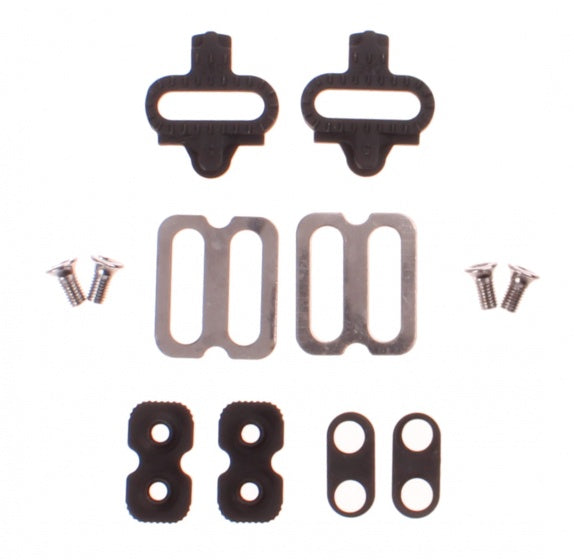 klikpedalen set SPD Combi 9/16 inch zwart