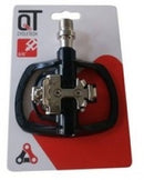 klikpedalen set SPD Combi 9/16 inch zwart