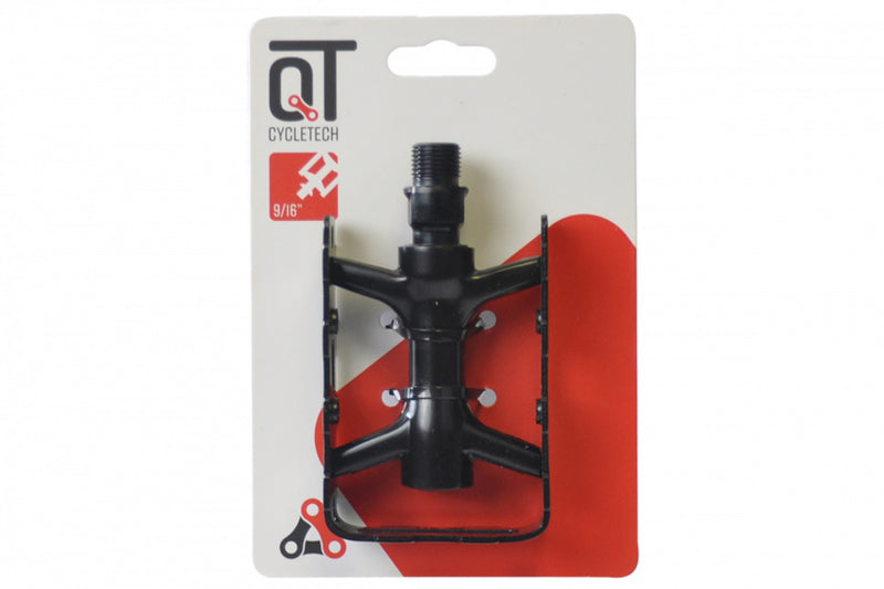 platformpedalen 9/16 inch MTB zwart