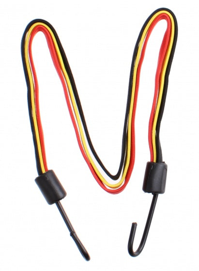 spinbinder Trio met haak 26/28 inch zwart/geel/rood