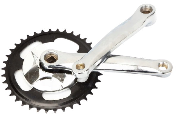crankstel Nexus 38T 170 mm 1/8 - 3/32 zilver/zwart