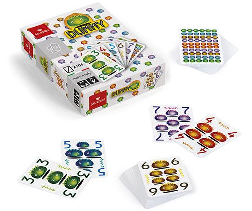 kaartspel Dummy 14,5 x 10 cm karton 106-delig