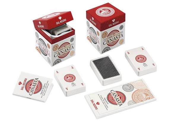 kaartspel Canasta 5,8 x 8,8 cm karton wit 162 stuks