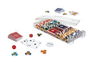 pokerset Luxe 41,5 cm plex transparant 6-delig