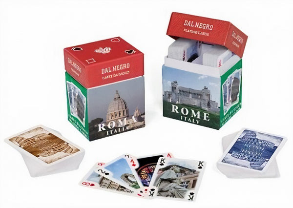 mini-speelkaarten Souvenir Rome karton 110-delig