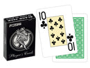 speelkaarten Black Jack 6,5 x 9 cm karton groen/wit