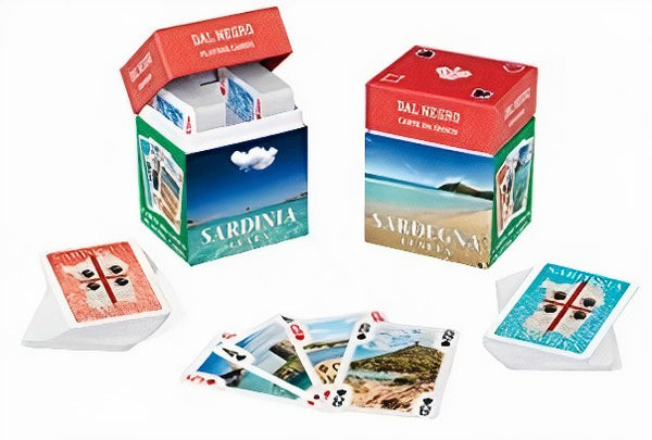 min-speelkaarten Souvenir Sardinië karton 110-delig