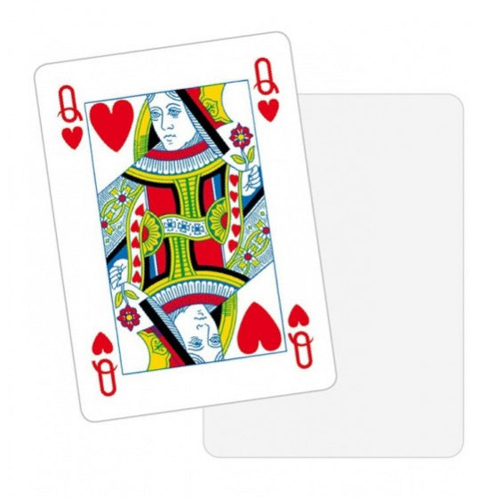 speelkaarten Poker karton wit