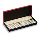 speelset Mah-Jong 48 cm karton rood/zwart/wit 10-delig