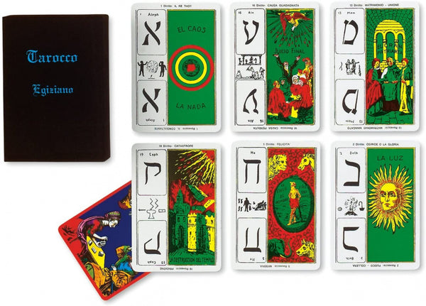 tarotkaarten Egiziano papier 78 stuks