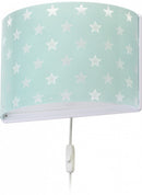 wandlamp Stars glow in the dark 31 cm E27 60W groen