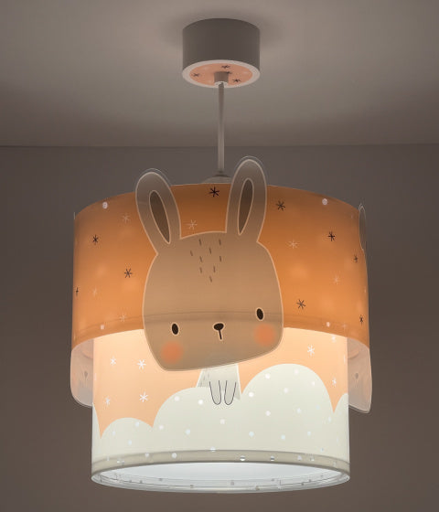 hanglamp Baby Bunny junior 26 x 40 cm E27 60W roze