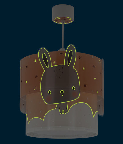 hanglamp Baby Bunny junior 26 x 40 cm E27 60W roze