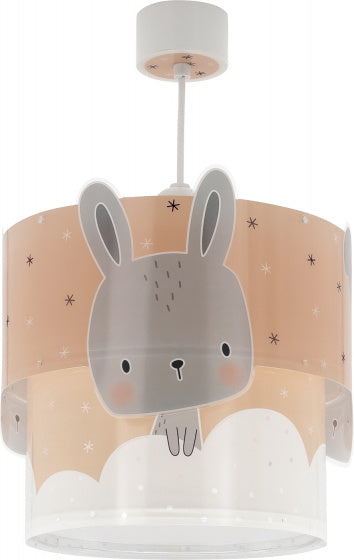 hanglamp Baby Bunny junior 26 x 40 cm E27 60W roze