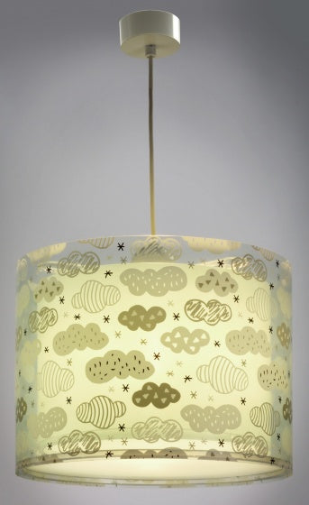 Dalber Hanglamp Wolken Turqoise, 33cm