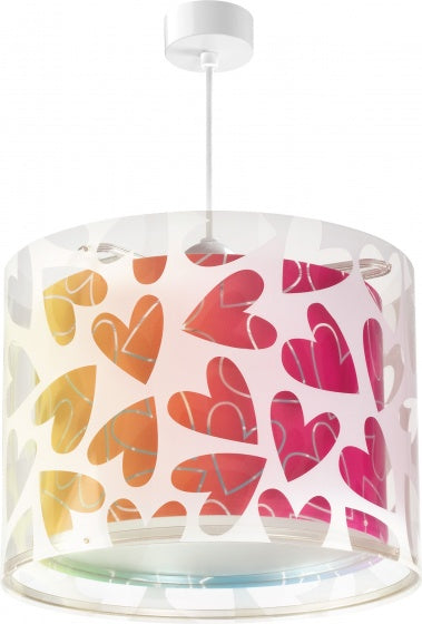 hanglamp Cuore 33 cm meisjes E27 60W