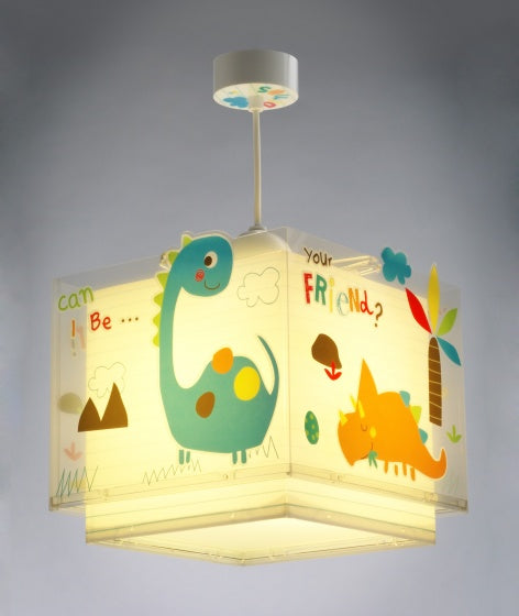 Dalber Hanglamp Dino's Glow in the Dark, 24cm