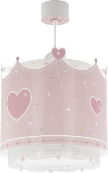 hanglamp Little Queen meisjes 26 x 40 cm E27 60W roze
