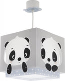 hanglamp Panda junior 24 x 43,5 cm E27 60W blauw/wit