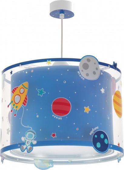 Dalber Hanglamp Planeten Glow in the Dark, 33cm