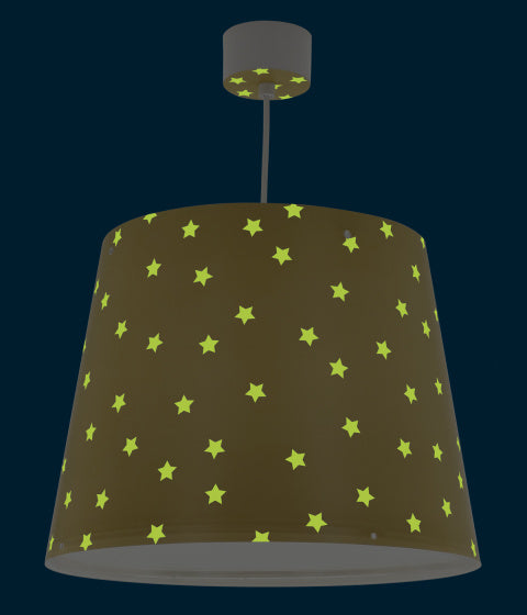 hanglamp Star Light junior 35 x 40 cm E27 60W geel/wit