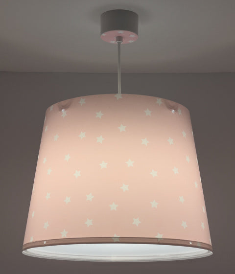 hanglamp Star Light junior 35 x 40 cm E27 60W roze/wit