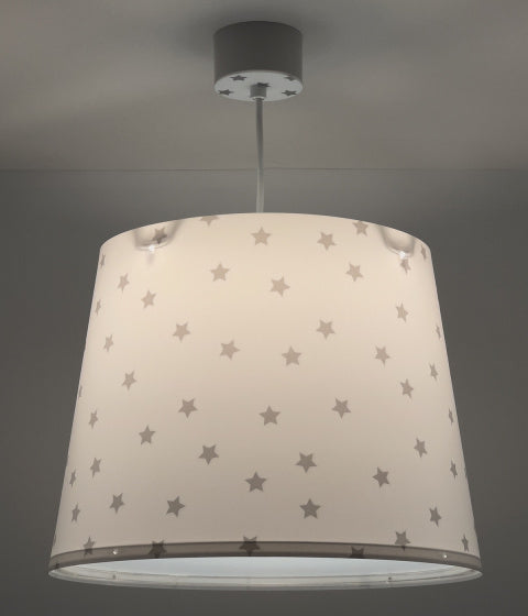 hanglamp Star Light junior 35 x 40 cm 60W zilver/wit