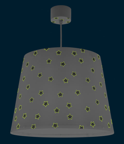 hanglamp Star Light junior 35 x 40 cm 60W zilver/wit