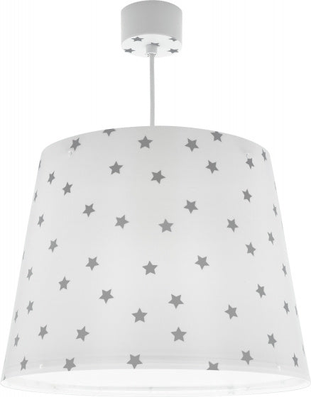 hanglamp Star Light junior 35 x 40 cm 60W zilver/wit