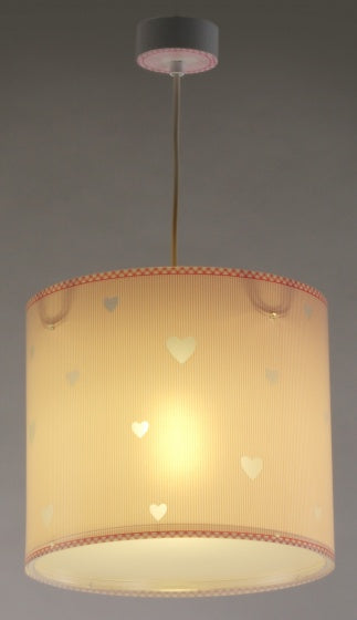 hanglamp Sweet Dreams meisjes 26,5 cm E27 60W roze