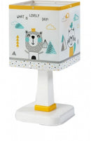 tafellamp Hello Little junior 29 cm E14 40W wit