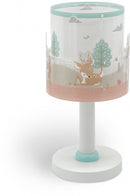 tafellamp Loving Deer 30 cm E14 40W wit/groen/bruin