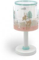 tafellamp Loving Deer 30 cm E14 40W wit/groen/bruin