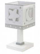 tafellamp Moonlight junior 14 x 29 cm E14 40W grijs