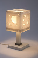 tafellamp Moonlight junior 14 x 29 cm E14 40W grijs