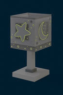 tafellamp Moonlight junior 14 x 29 cm E14 40W grijs