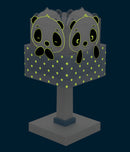 tafellamp Panda junior 30,5 cm E14 40W blauw/wit