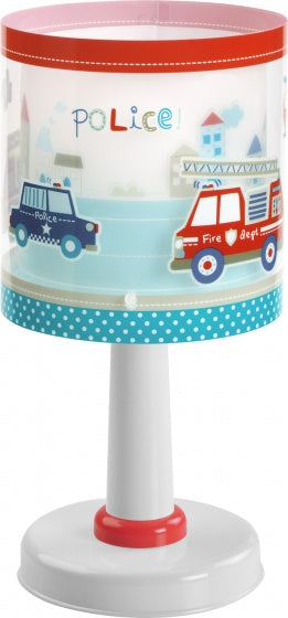 Dalber Tafellamp Politie Glow in the Dark, 30cm