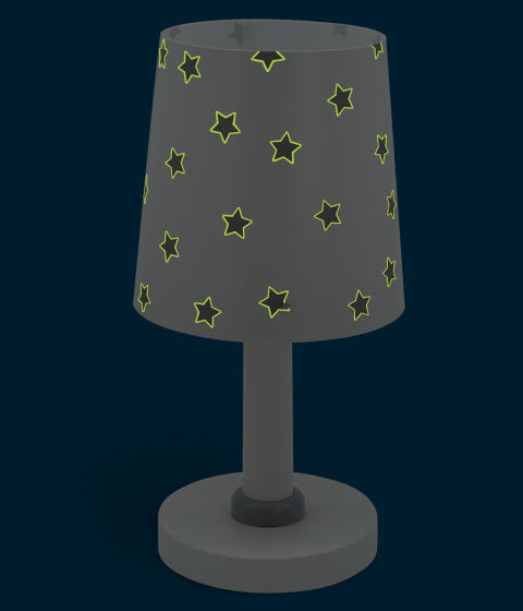 tafellamp Star Light junior 30 cm E14 40W zilver/wit