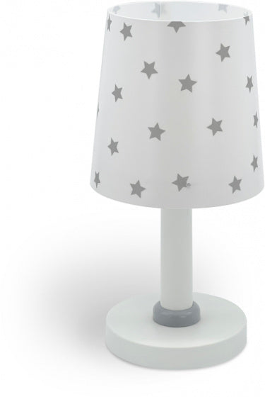 tafellamp Star Light junior 30 cm E14 40W zilver/wit